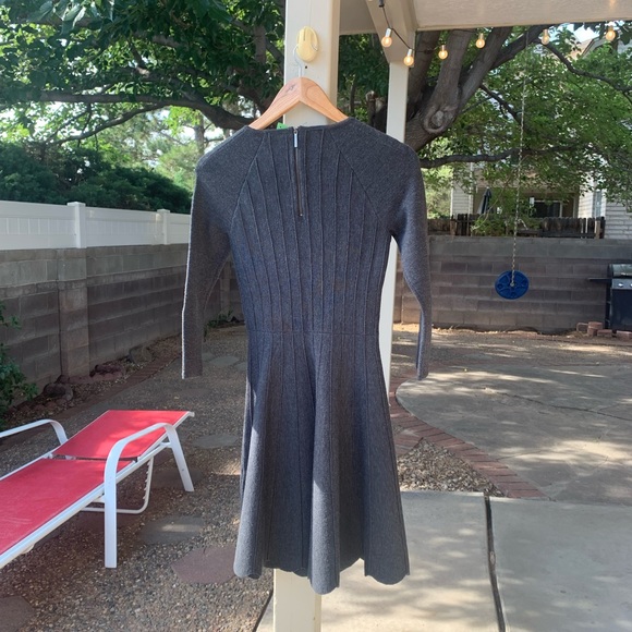 Armani Exchange dark grey merino knit wool dress size XS/TP//EP - Picture 2 of 16